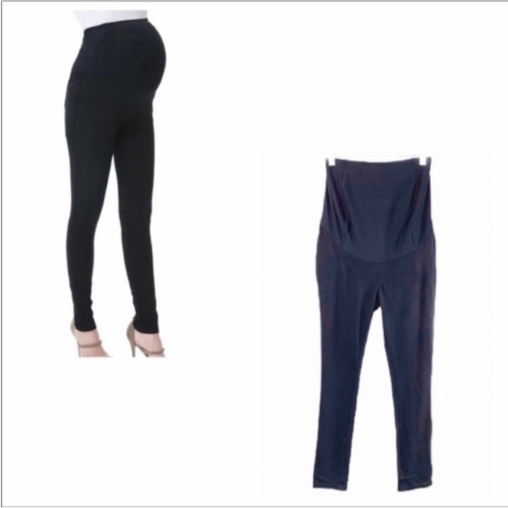 KIMI AND KAI MATERNITY black jeggings pants NEW black